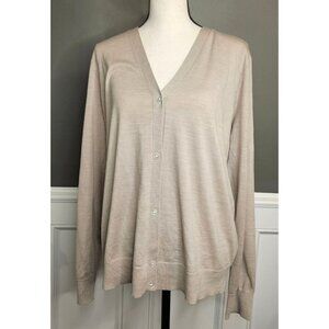 Theory Regal Wool Cardigan Sweater XXL 2XL NWT